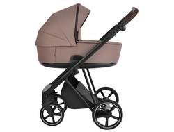 Коляска 2в1 Roan Sol Cocoa/Black (руч.Коричневый)