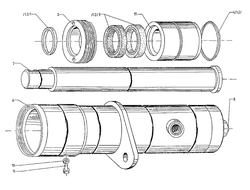 Плунжерный цилиндр ЦПС5 ЕВ 687 2915.1.00.00-05
