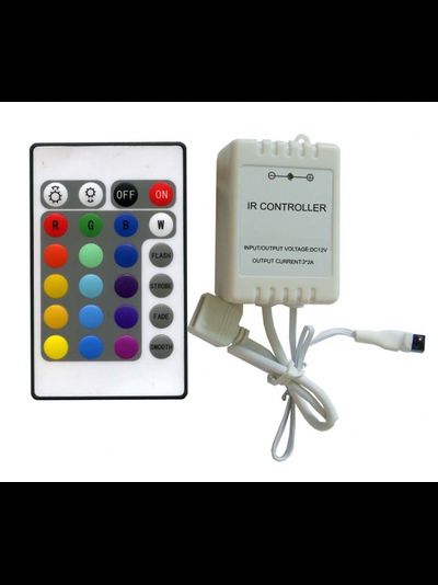 Контроллер с инфракрасным пультом управления CRS072ESB Ecola