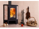 Печь-камин Бавария угловая с плитой, Экокамин (Россия)
