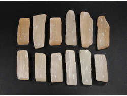 Селенит персиковый, оранжевый в ассортименте, Россия (25-35 мм, 4-6 г) №27475