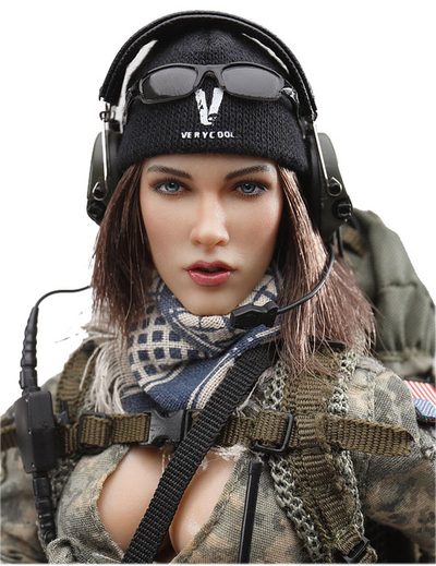 Коллекционная фигурка 1/6 ACU Camo Female Shooter VCF-2026 - VeryCool