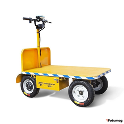 Платформенная тележка электрическая RuTrike ПЛИТА БУКСИР 1200