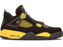 Nike Air Jordan 4 Retro Noir Jaune (Черные с желтым)