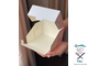 Коробка для бенто-торта с окном 120*120*80 мм, белая
