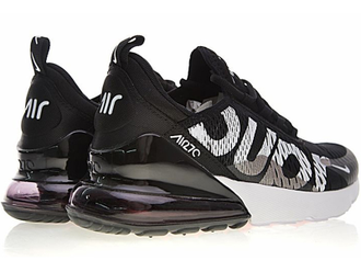 Nike Air Max 270 Supreme черные с белым