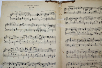 Компанеец З. Оджи. Фокстрот. М.: Издание автора, 1927.