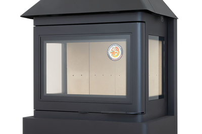 Камин ПРАГА три стекла, Экокамин (Россия)