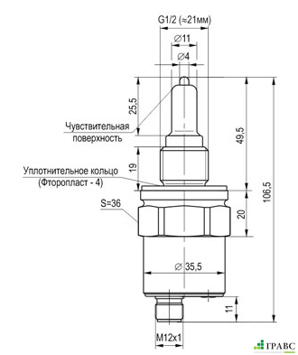 Соединитель к бесконтактным выключателям CS S19-1-2-H