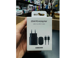 СЗУ Samsung 25W PD с кабелем (Black) ОРИГИНАЛ