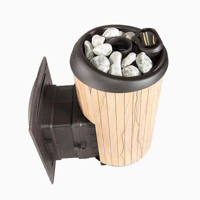 Банная печь Атмосфера L Окаменевшее дерево до 20 м3