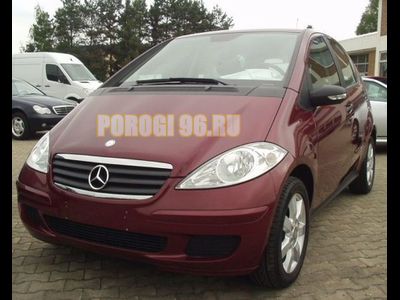 Защита радиатора Mercedec-Benz A-Klass II (W169) 2004-2007 black