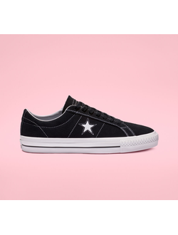 Кеды Converse One Star Pro черные низкие