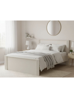 Кровать  Ольга 6 белая