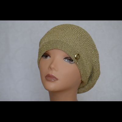 Светло - желтый берет весна - лето - осень Италия Vizio SA 7 B