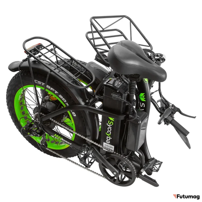 Электровелосипед Syccyba H2 DUAL зеленый