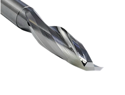 Фреза спиральная по алюминию 12x35/50 s12x106 Z2 HM стружка вверх