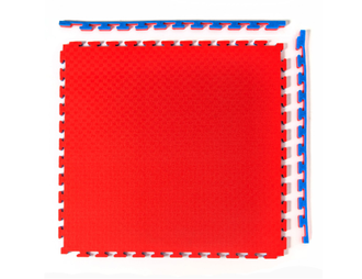 Будо-мат DFC 100x100 см, толщина 25 мм, цвет сине-красный (1м2)