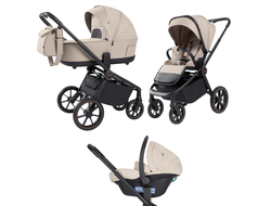 Коляска 3в1 Carrello Epica CRL-8511 Almond Beige 2025