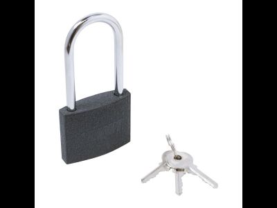 Замок навесной СТАНДАРТ HG-360L дл.дужка d7мм  [48597]