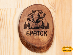 Магнит символ города Братска