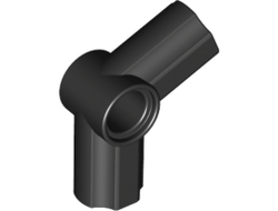 Technic, Axle and Pin Connector Angled #5 - 112.5 degrees, Black (32015 / 4107084 / 6271346)