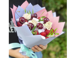 Ягодный букет с маршмеллоу заказать