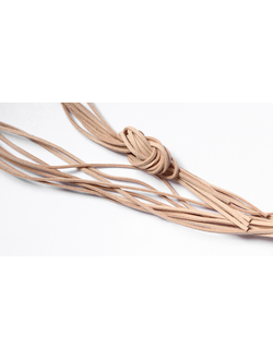 Шнур плоский, искусственная замша, отрез 1 метр, цвет - № 5