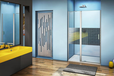 Душевое ограждение BAS Good Door FANTASY WTW-110-F-CH 110 см