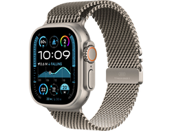 Apple Watch Ultra 2 (2024) Natural Titanium Case Milanese Loop Natural L