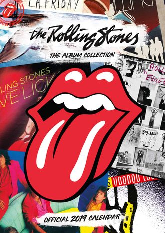 The Rolling Stones Official Календарь 2019 Иностранные перекидные календари 2019, Intpressshop