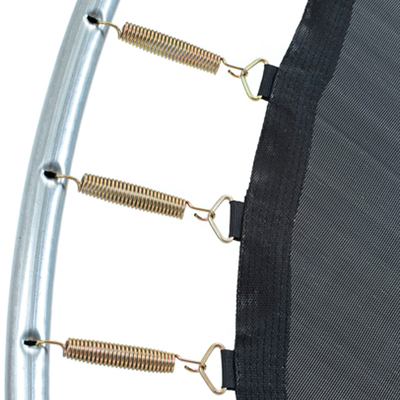 Батут DFC Trampoline Fitness с сеткой 16ft (зеленый)