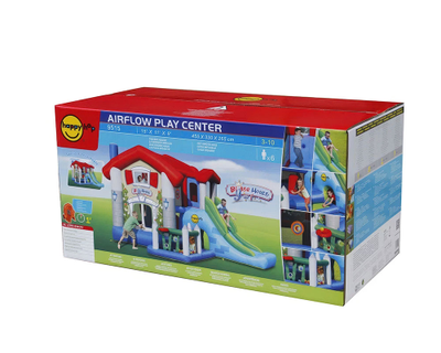 Надувной батут с горкой «В гостях у сказки»