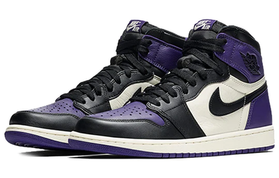 Air jordan retro 1 court purple deals
