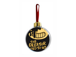 Шар елочный Бенди и Чернильная машина №4