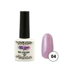 Гель-лак FOR YOU Disco Nude № 04