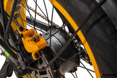 Электровелосипед SYCCYBA H1 (F10) DUAL 23AH желтый