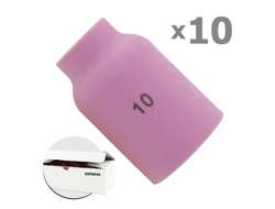 Сопло керамическое SR 9/20/21-SR 17/18/26 под большую линзу №10 ф 16,0 мм, L=48 мм (уп. 10 шт.), БАРСВЕЛД