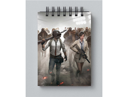 Блокнот PlayerUnknown’s Battlegrounds, PUBG, ПУБГ №4