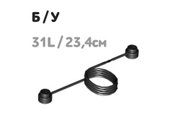 ! Б/У - String with End Studs 31L Overall 23.4 cm, Black (x127c31 / 4295420 / 4528332 / 6037557 / 6074033 / 6096956) - Б/У
