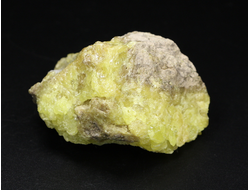 Сера, кристаллы на породе, Мексика (48*38*31 мм, 46 г) №26714