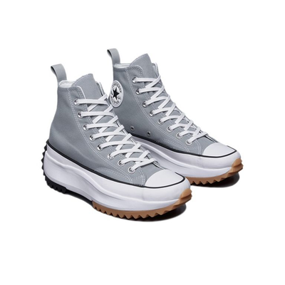 Кеды Converse Run Star Hike серые высокие на платформе