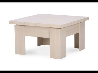 Стол Трансформер 796*432*796 (1596) мм ясень белый