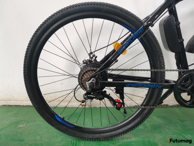 Электровелосипед GreenCamel Класс А (R27,5 350W 10Ah) 7 скоростей синий