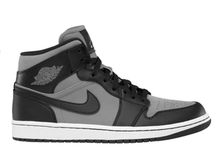 Nike air jordan 1 black grey online