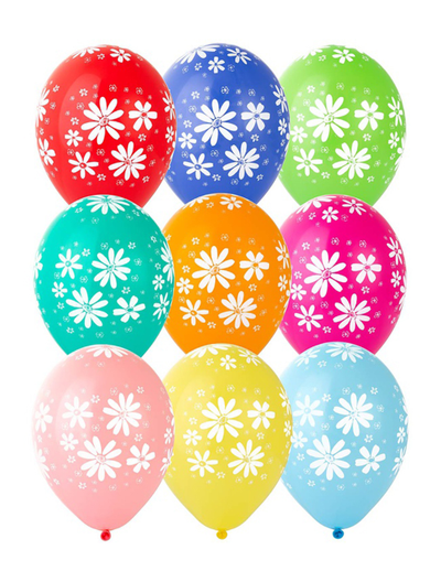 Воздушные шары "Ромашки"