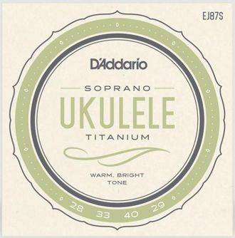 D'Addario EJ87S Titanium