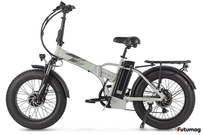 Электровелосипед Gelbert Saturn Dual PRO серый