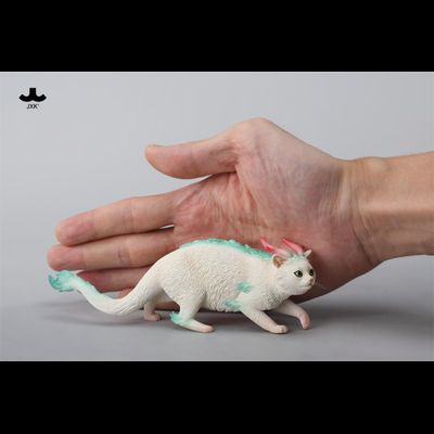 Котик-дракон (белый) - Коллекционная фигурка 1/6 Catragon Figurine (JXK263B) - JXK