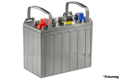 Тяговый WET аккумулятор Rutrike DT1275 (T1275) 12V100A/H C3